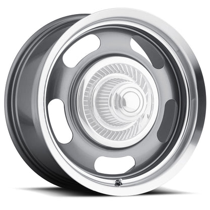 Wheel 17X8 5-4.75/5 Gun metal Rally