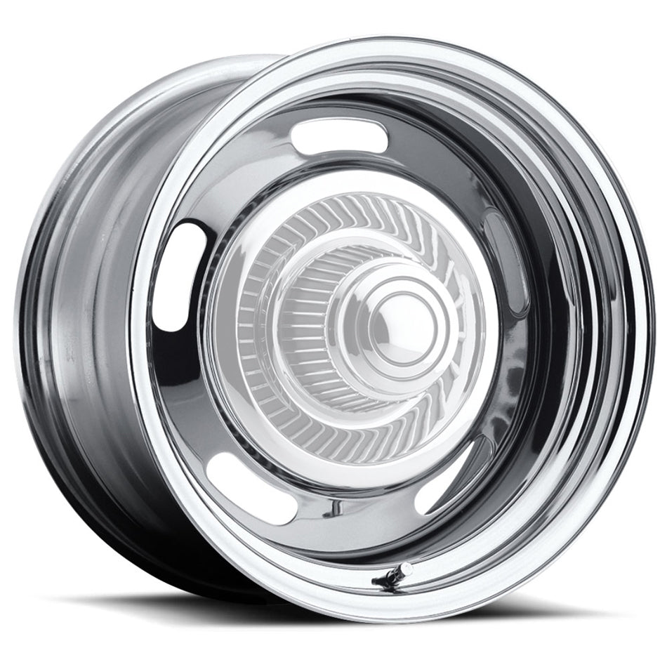 Wheel 15X7 5-4.5/4.75 Ch rome Rally Vision