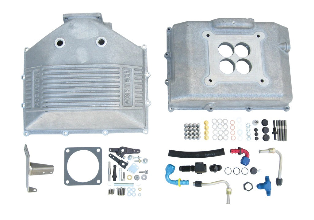 Univ Carb Encloser Assy. w/Linkage & Fuel Lines