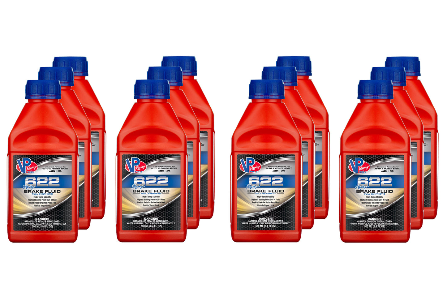 Brake Fluid Racing 622 500ml Case 12