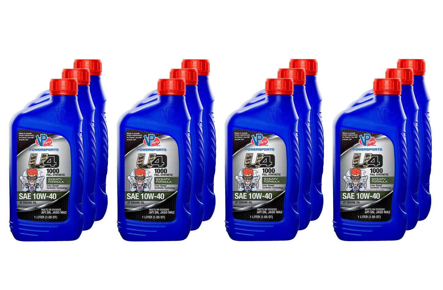 VP Oil SAE 10w40 UTV/ATV Syn 32oz Case 12