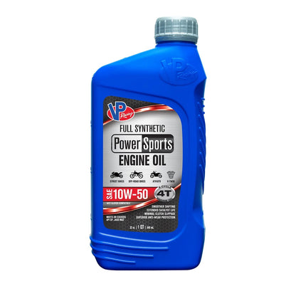 Oil SAE 10w-50 Quart Powersport Synethic