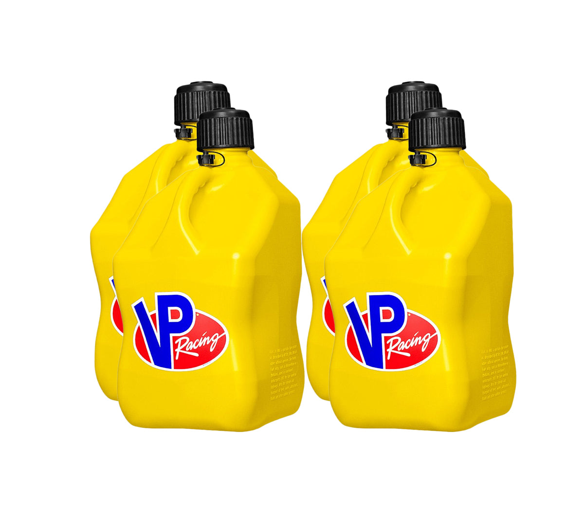 Motorsports Jug 5.5 Gal Yellow Square Case 4