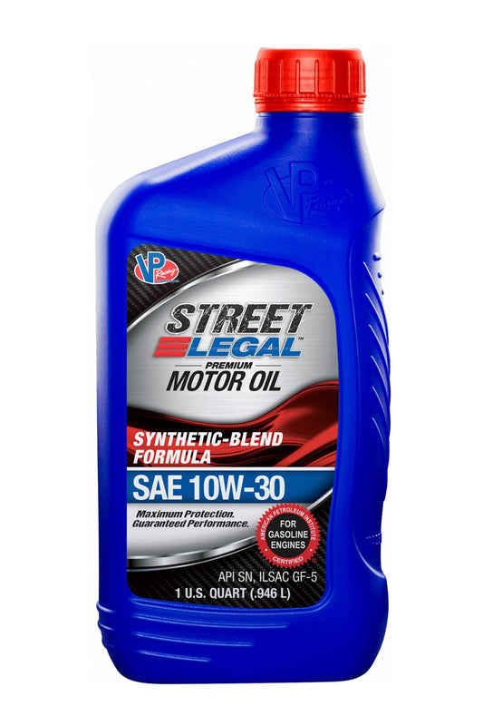 Motor Oil VP 10W30 Syn Blend Street 32oz CS12