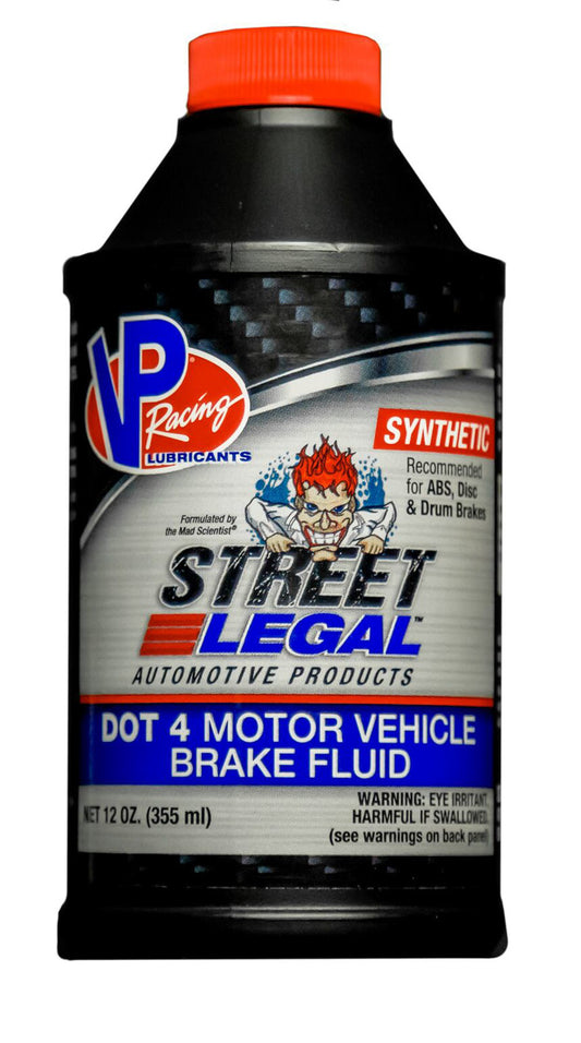 Brake Fluid Dot 4 Syn 12oz