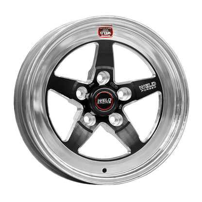 15x8.330 RT-S Wheel 5x4.75 BC 3.5 BS Black