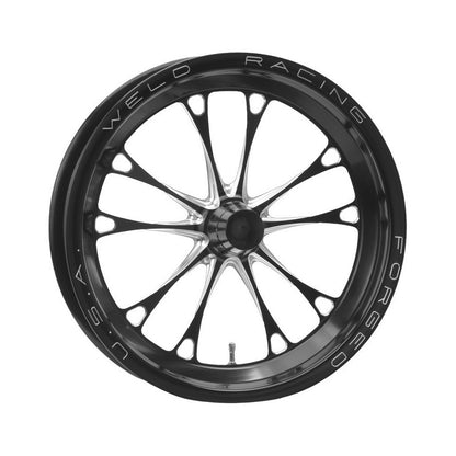 V-Series Frnt Drag Wheel Blk 15x3.5 Anglia Mnt