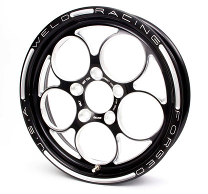 Magnum PRO 15x4 1pc Wheel 5x4.5 2.25BS Blk