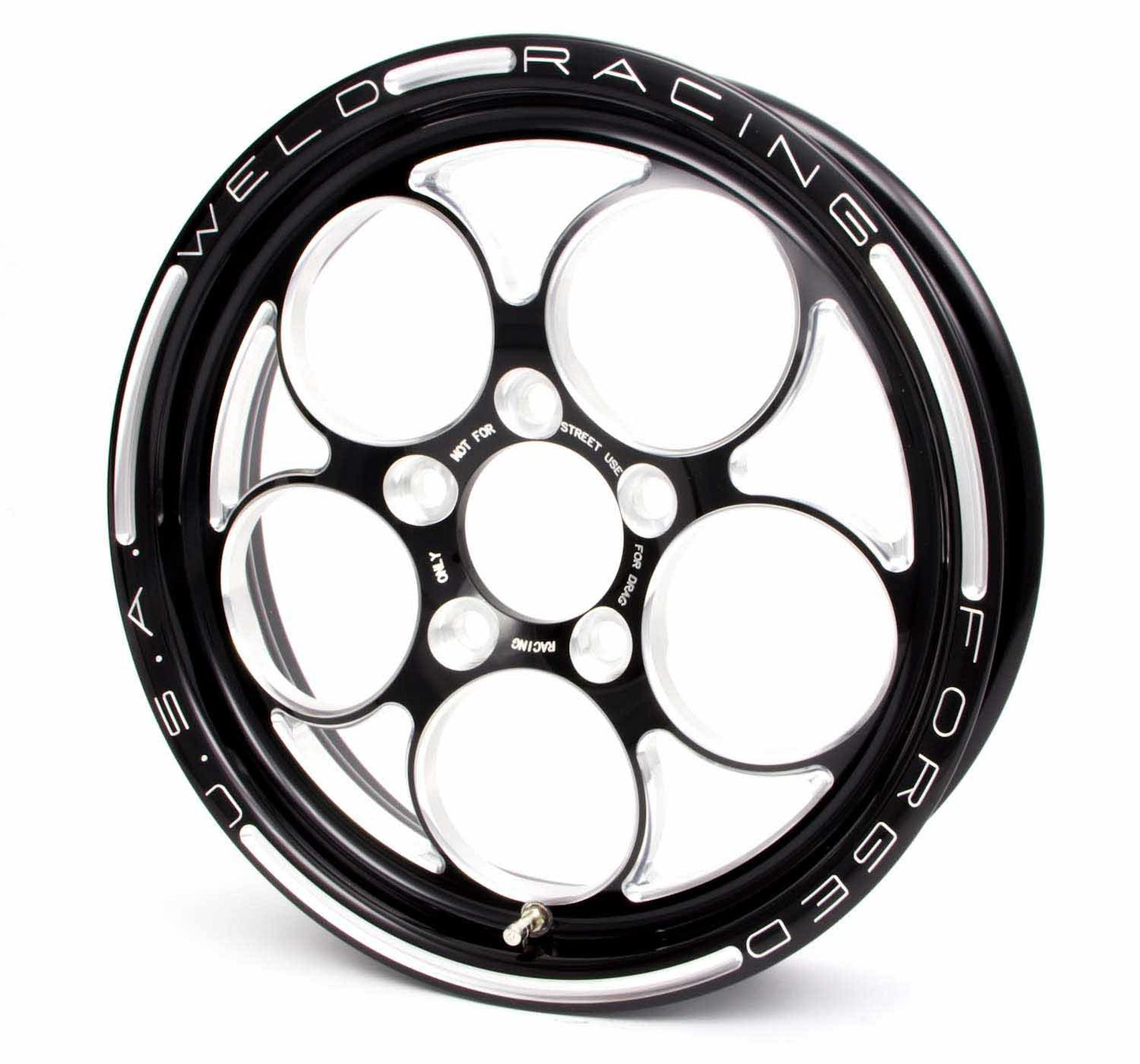 Magnum PRO 15x3.5 1pc Wheel 5x4.75 1.75BS Blk