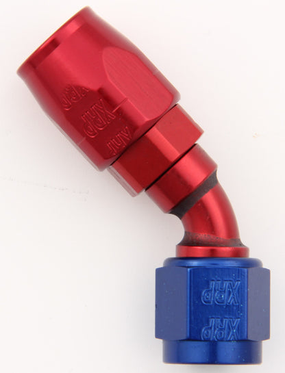 #10 45 Deg Dbl Swivel Hose End