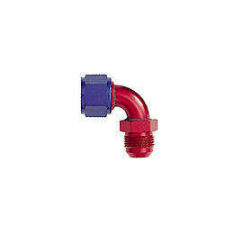 #10 90 Deg Fem Swivel to Male Flare Adapter