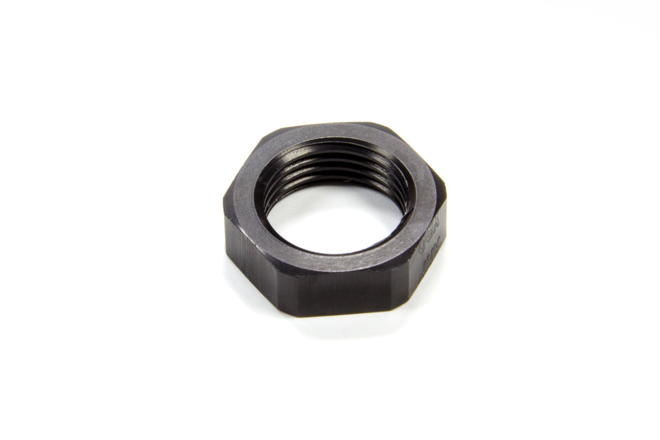 #8 Bulkhead Nut Alum Black