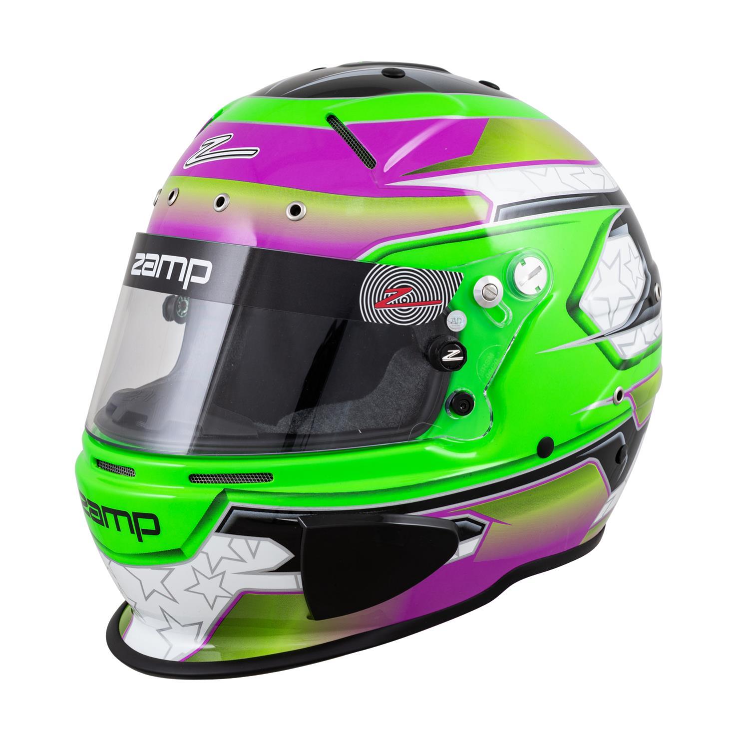 Helmet RZ-70E Switch XL Grn/Purp SA2020/FIA