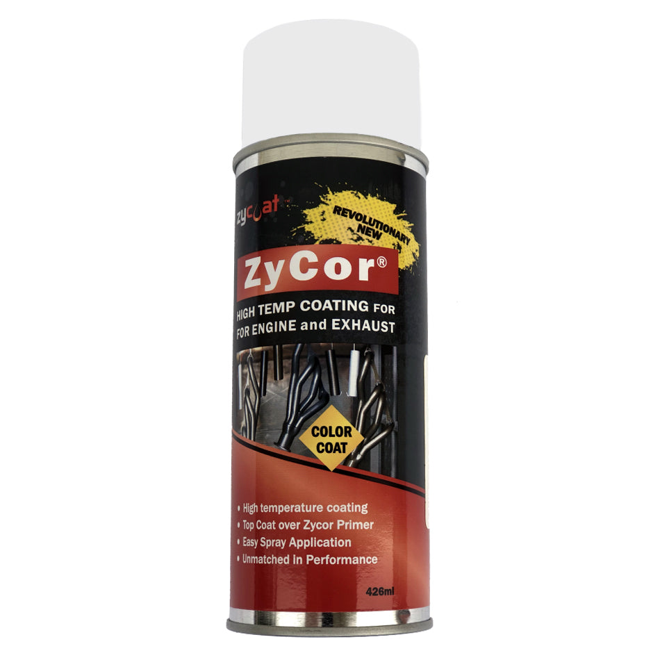 ZyCor Gasser White Color Coat 13 oz Aerosol