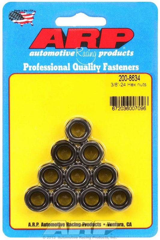 Hex Nuts - 3/8-24 10