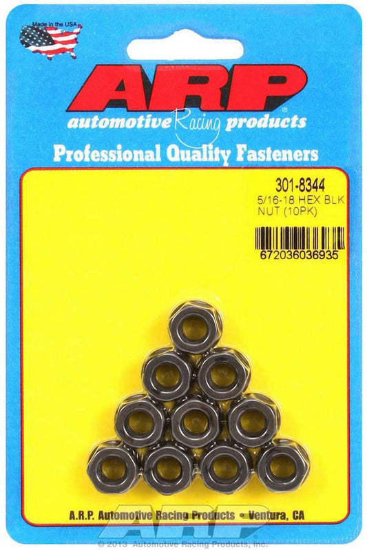 Hex Nut Kit w/Flange 5/16-18 10pk