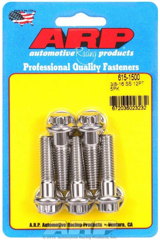 S/S Bolt Kit - 12pt. 5 3/8-16 x 1.500