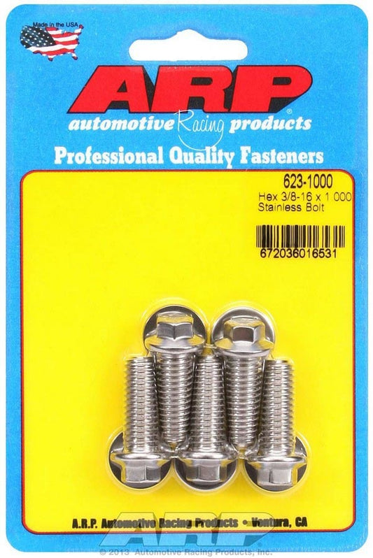 S/S Bolt Kit - 6pt. 5 3/8-16 x 1.000