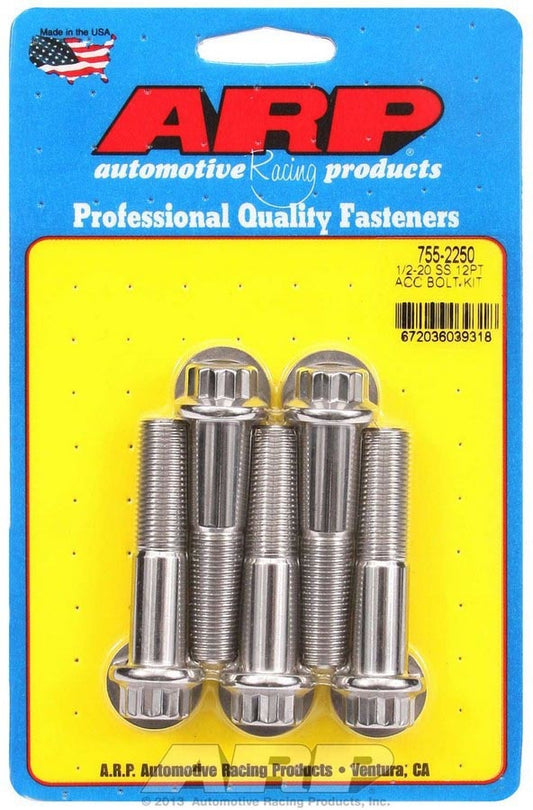 S/S Bolt Kit - 12pt. 5 1/2-20 x 2.250