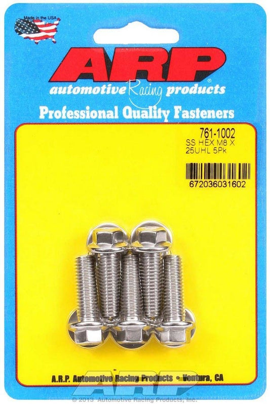 S/S Bolt Kit - 6pt. 5 8mm x 1.25 x 25