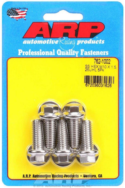 S/S Bolt Kit - 6pt. 5 10mm x 1.5 x 25mm