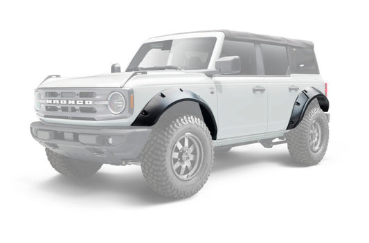 21- Ford Bronco Pocket Style Fender Flares 4Pcs