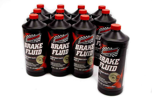 Brake Fluid DOT 3 12x1Qt