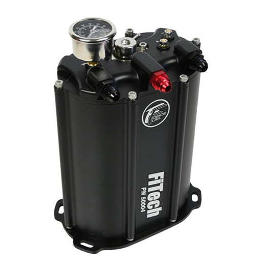 340LPH Force Fuel System Black Finish