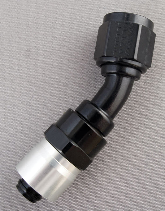 #10 30-Deg Crimp Hose Fitting