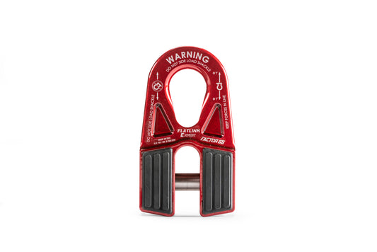 Flatlink-E Expert Winch Shackle Mount Red