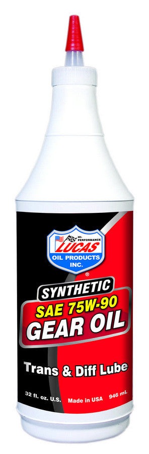 75w90 Synthetic Gear Oil 1 Qt