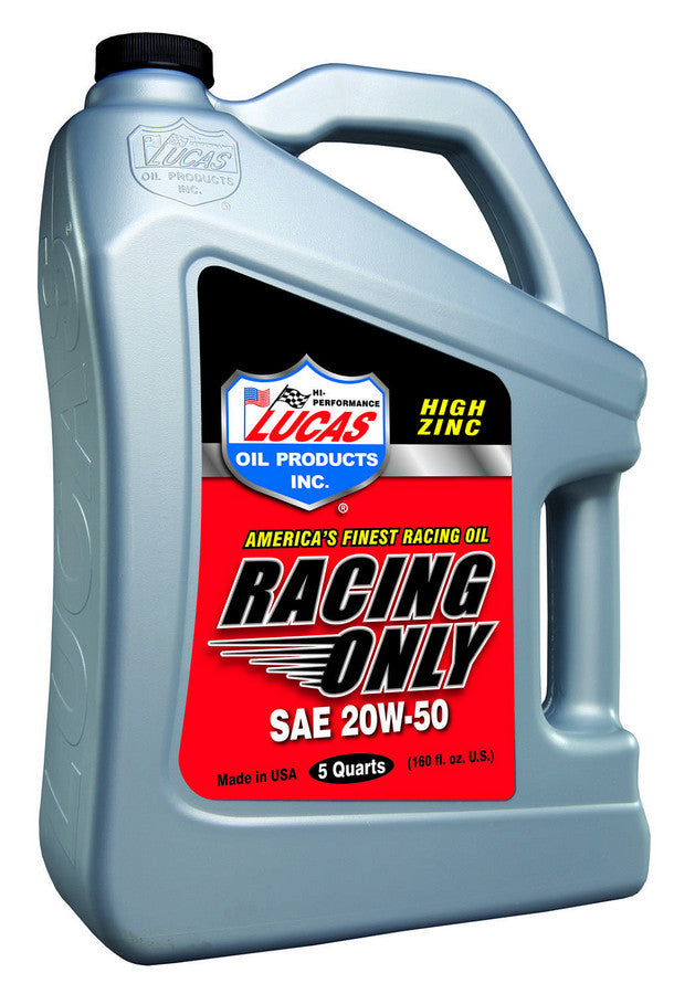 SAE 20w50 Racing Oil 5 Quart Bottle