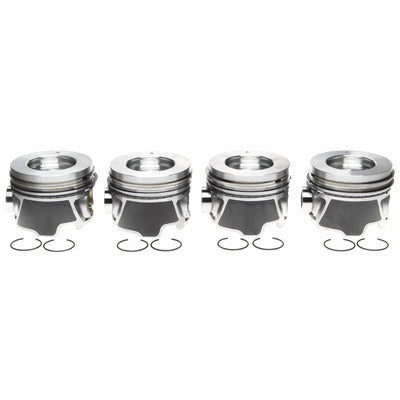 Piston Set w/Rings 4pk GM 6.6L Duramax RH