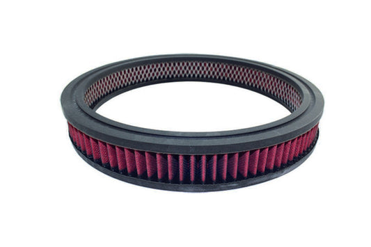 Air Cleaner Element 14in X 2in Round with Red