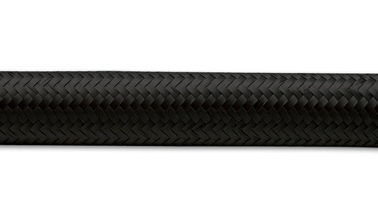 2ft Roll -10 Black Nylon Braided Flex Hose